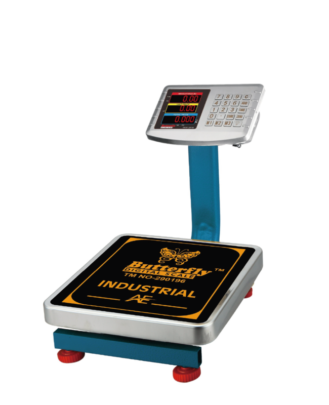 Butterfly Digital Scale 65KG/LB SS Plate Industrial