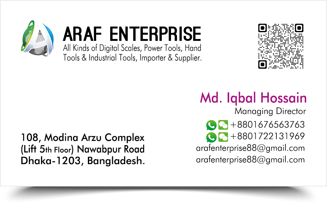 Araf enterprise visiting card